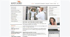 Desktop Screenshot of kopp-soroe.dk