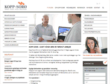 Tablet Screenshot of kopp-soroe.dk